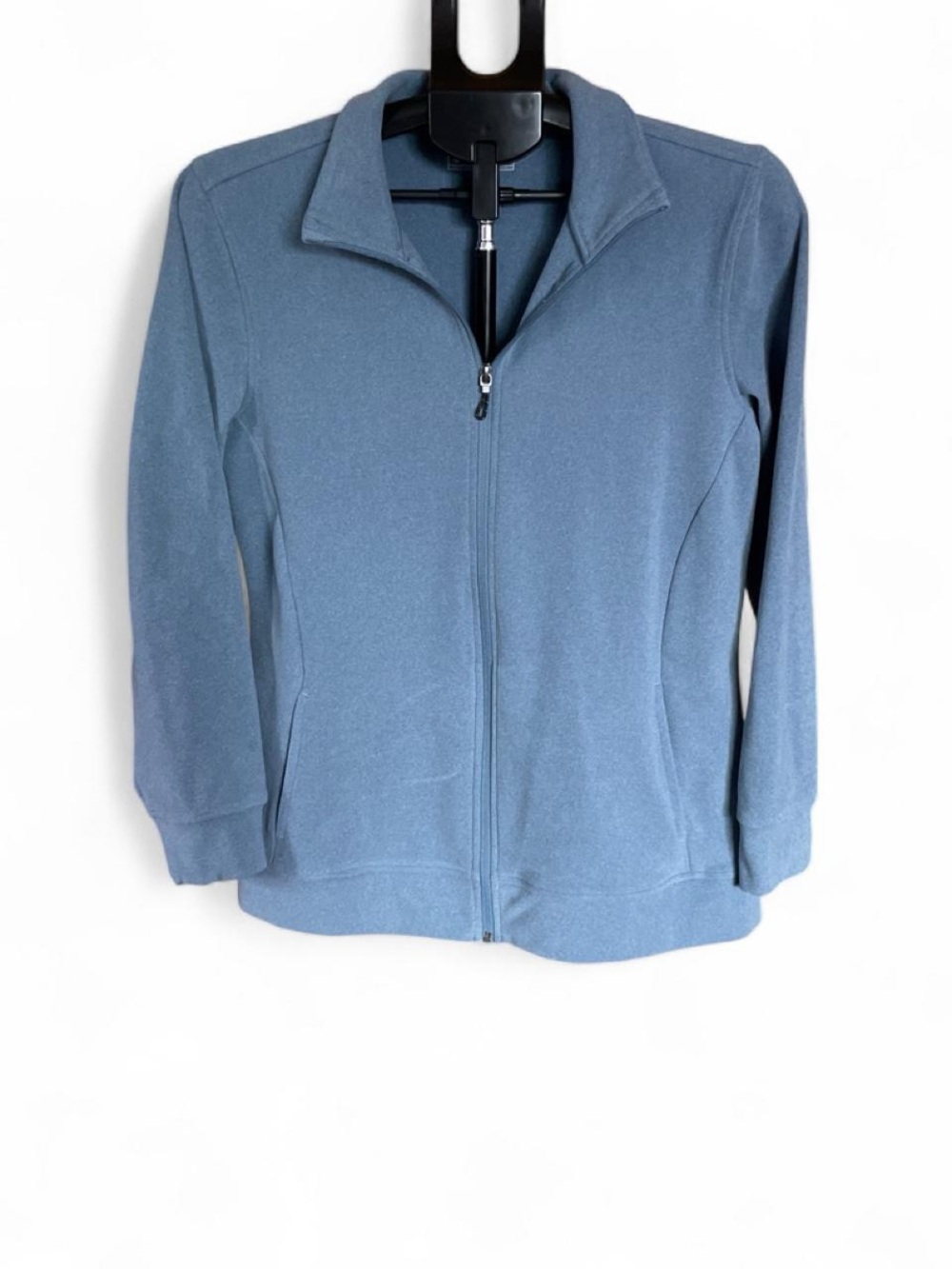 Hi-Tec Slate Blue Full-Zip Teddy Jacket